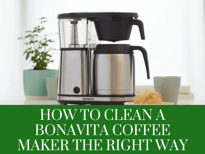 How to clean a Bonavita coffee maker