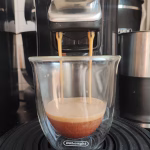 How to clean Bonavita coffee maker - coffee being poored