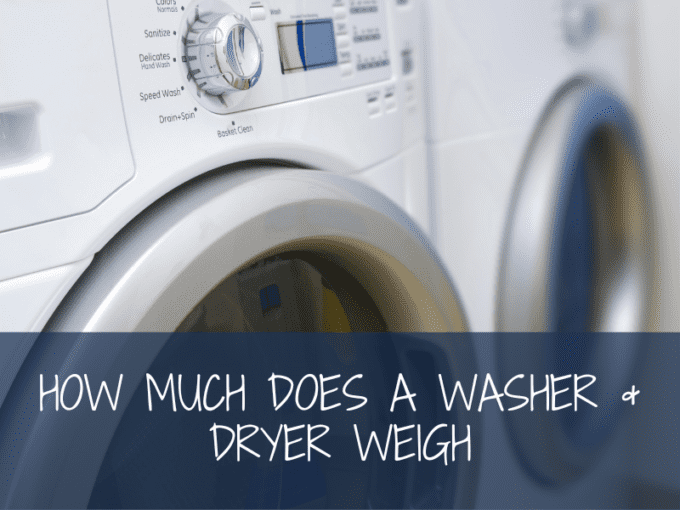 Washers and dryers can be quite heavy—heavy enough to damage your floors—so it's crucial to ensure you get a washer suited to your needs. But how much does a washer and dryer weigh? 